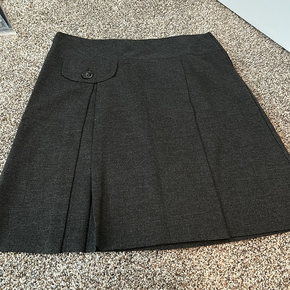 Benetton women’s shirt - gray/black Sz 46